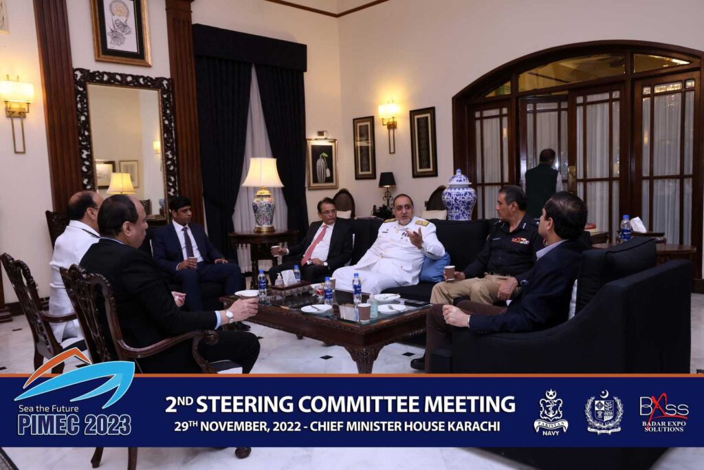 2ND STEERING COMMITTEE MEETING PAKISTAN INTERNATIONAL MARITIME EXPO CONFERENCE PIMEC 2023 03 1024x683 - THE 2ND STEERING COMMITTEE MEETING FOR PAKISTAN INTERNATIONAL MARITIME EXHIBITION - PIMEC 2023
