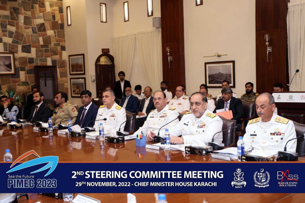 2ND STEERING COMMITTEE MEETING PAKISTAN INTERNATIONAL MARITIME EXPO CONFERENCE PIMEC 2023 07 1024x683 - THE 2ND STEERING COMMITTEE MEETING FOR PAKISTAN INTERNATIONAL MARITIME EXHIBITION - PIMEC 2023