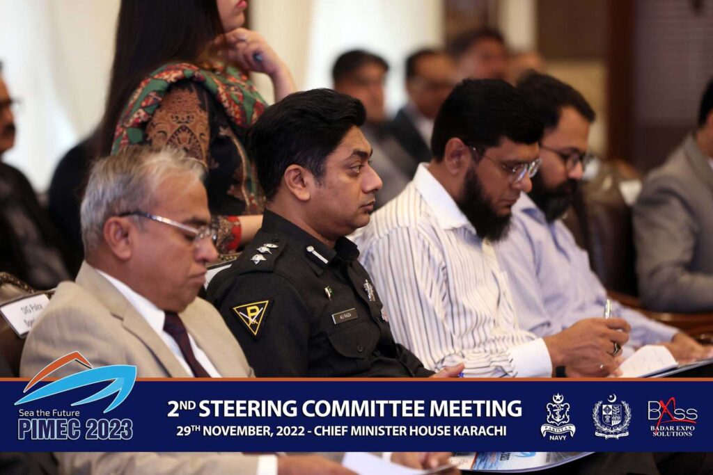 2ND STEERING COMMITTEE MEETING PAKISTAN INTERNATIONAL MARITIME EXPO CONFERENCE PIMEC 2023 13 1024x683 - THE 2ND STEERING COMMITTEE MEETING FOR PAKISTAN INTERNATIONAL MARITIME EXHIBITION - PIMEC 2023
