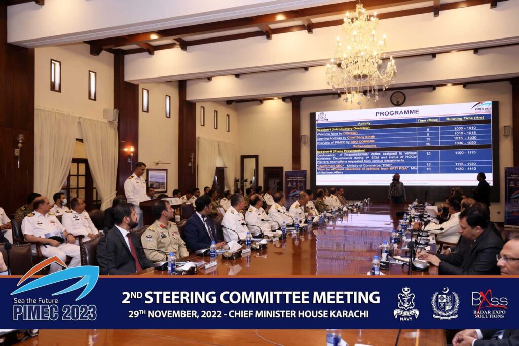 2ND STEERING COMMITTEE MEETING PAKISTAN INTERNATIONAL MARITIME EXPO CONFERENCE PIMEC 2023 21 1024x683 - THE 2ND STEERING COMMITTEE MEETING FOR PAKISTAN INTERNATIONAL MARITIME EXHIBITION - PIMEC 2023