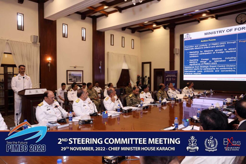 2ND STEERING COMMITTEE MEETING PAKISTAN INTERNATIONAL MARITIME EXPO CONFERENCE PIMEC 2023 31 1024x683 - THE 2ND STEERING COMMITTEE MEETING FOR PAKISTAN INTERNATIONAL MARITIME EXHIBITION - PIMEC 2023