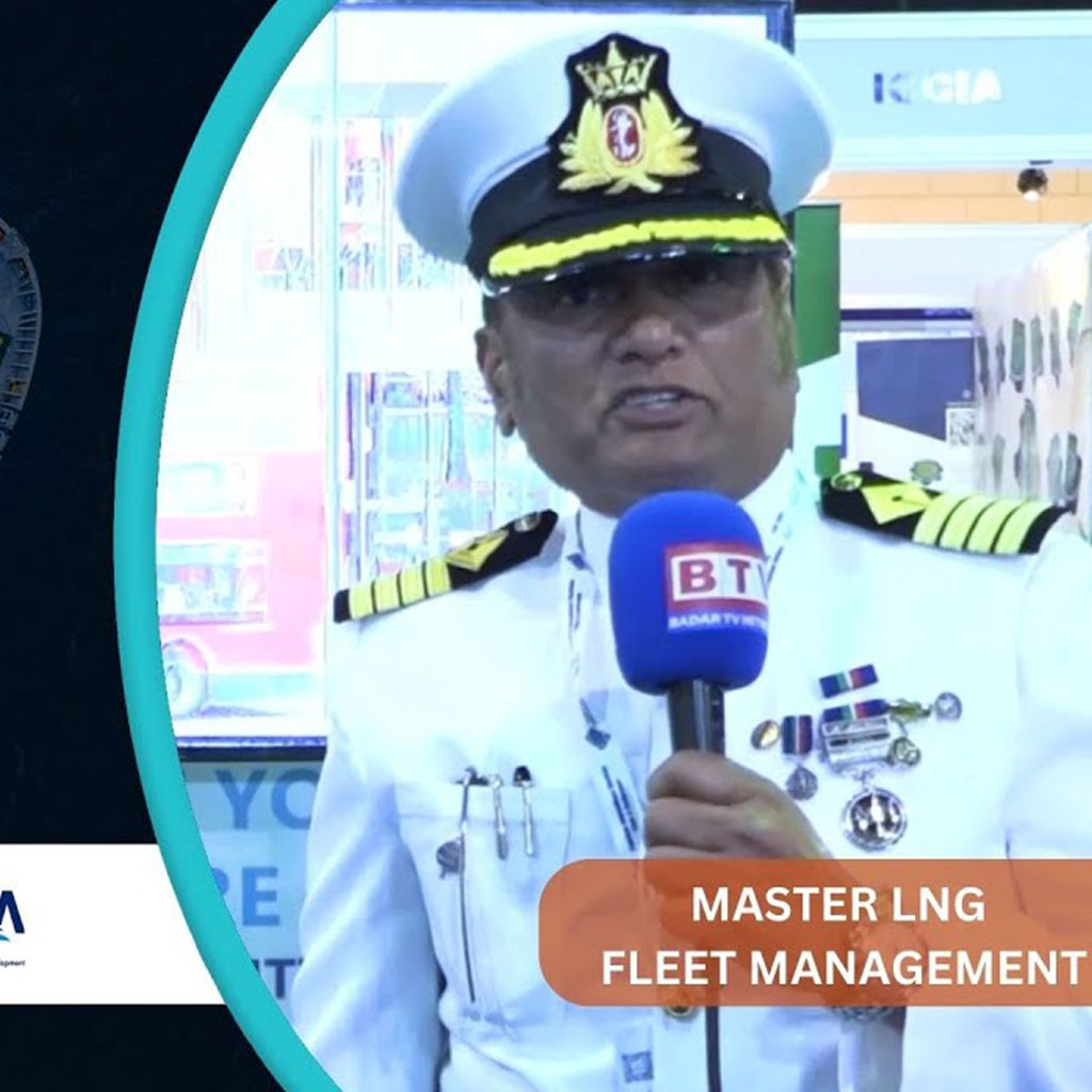Capt. S.M. Farid Masud from Master LNG Fleet talking about their participation at PIMEC